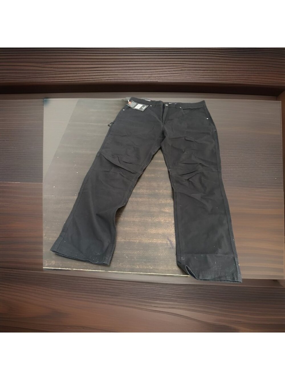 Men’s Mountain Khaki Black Classic Fit Pants Size 38x32 NWT